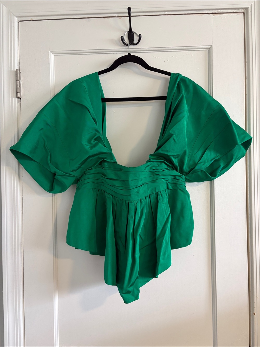Hellessy Green Draped top